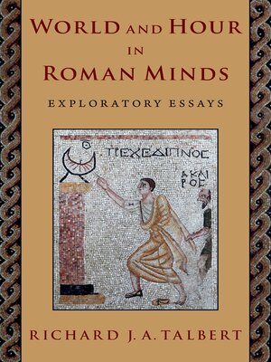 cover image of World and Hour in Roman Minds